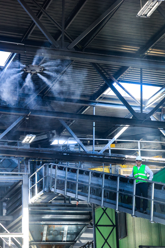 Durmin Disposal | Sustainable dust control with merlin® ENVIRO for